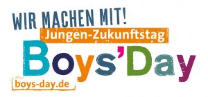 Jungen-Zukunftstag Logo für Boys' Day Förderung